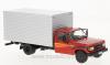 Chevrolet D-40 Koffer LKW Truck 1985 rot / silber 1:43