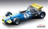 Brabham BT33 Ford 1970 Sir Jack BRABHAM Monaco GP Monte Carlo 1:18 FIGHT against Jochen RINDT