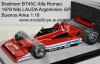 Brabham BT45C Alfa Romeo 1978 Niki LAUDA Argentinien GP Buenos Aires 1:18