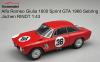 Alfa Romeo Giulia 1600 Sprint GTA 1966 Sebring Jochen RINDT 1:43