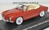 VW Karmann Ghia Cabrio 1957 Korallen rot 1:43
