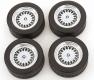 BMW E24 635 M CSI 1987 BMW Felgen und Reifenset 1:12