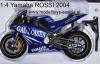 Yamaha YZR-M1 2004 Moto GP PHILIP ISLAND Valentino ROSSI 1:4