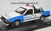 Volvo 740 GL Limousine 1986 POLICE SWEDEN white / blue 1:18