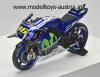 Yamaha YZR-M1 2017 Moto GP Valentino ROSSI Movistar Yamaha MotoGP Team 1:18