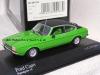 Ford Capri II 1974 - 1977 grün / schwarz 1:43