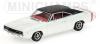 Dodge Charger R/T Hardtop Coupe 1968 weiss / schwarz 1:43