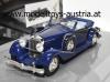 Hispano Suiza J12 Cabriolet 1935 blue 1:43