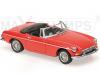 MG B Cabriolet 1962 - 1969 red 1:43 Maxichamps