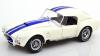 Shelby Cobra 427 1965 Hard Top white with blue Stripes 1:18