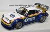 Porsche 911 964 Coupe RWB Rauh Welt 2022 blau / gold / weiss 1:18