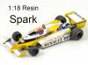Renault RS11 Turbo 1979 Jean-Pierre Jabouille winner French GP 1:18 Spark