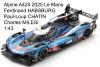Alpine A424 2025 Le Mans Ferdinand HABSBURG / Paul-Loup CHATIN / Charles MILESI 1:43 Alpine A424 2025 Le Mans Ferdinand HABSBURG / Paul-Loup CHATIN / Charles MILESI 1:43