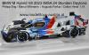 BMW M Hybrid V8 2023 IMSA 24 Hours Daytona Philipp Eng / Marco Wittmann  / Augusto Farfus / Colton Herta 1:18