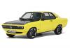 Opel Manta A Coupe GTE ElectroMOD Concept Car 2021 yellow / black 1:18 Electro Mobility