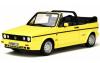 VW Golf I Golf 1 Cabrio 1991 Young Line yellow 1:18
