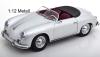 Porsche 356 A SPEEDSTER Cabriolet 1955 silver 1:12