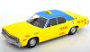 Dodge Monaco 1974 TAXI Texas Cab yellow / blue 1:18