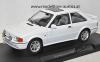 Ford Escort IV Limousine RS Turbo 2-türig 1986 - 1990 weiss 1:18