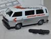 VW T3 Bus AUSTRIAN AIRLINES silver / white 1:87 HO