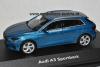 Audi A3 8Y Sportback 2020 Atoll blue metallic 1:43