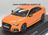 Audi A3 Limousine RS3 RS 3 2017 orange 1:43