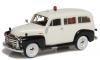 GMC Suburban 1952 Krankenwagen Ambulance black / white 1:43