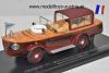 Peugeot 177 Torpedo Car Motorboat with CABINE Amphibian Car 1925 1:43