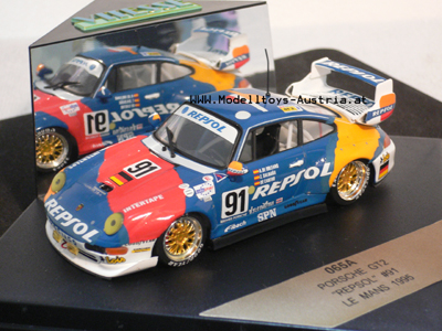 Porsche 911 GT2 REPSOL Le Mans 1995 1:43