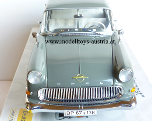 Opel Rekord P1 Caravan Kombi 2-türig Deutsche Bundespost 1:18