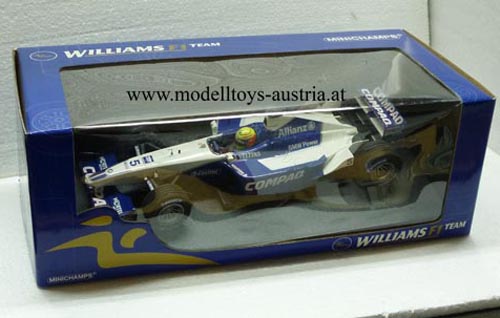 Williams FW23 BMW 2001 San Marino GP erster Sieg Ralf SCHUMACHER 1:18
