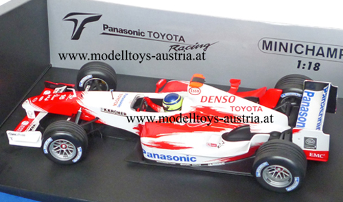 Toyota TF104 Racing Panasonic 2004 Cristiano da MATTA 1:18