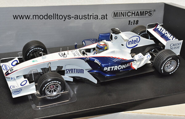 Sauber C24B BMW 2006 F1 TEST VALENCIA 25. Februar 2006 Alessandro ZANARDI 1:18