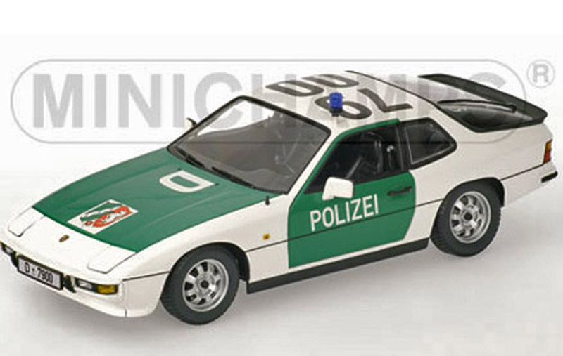 Porsche 924 1985 Autobahnpolizei Düsseldorf POLIZEI 1:18