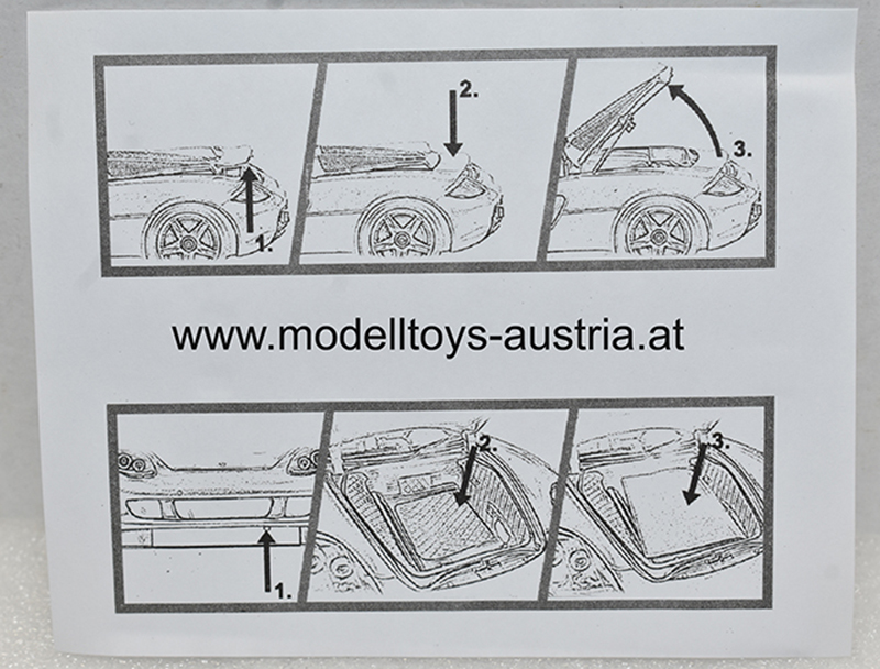 Porsche Carrera GT 2004 rot 1:18