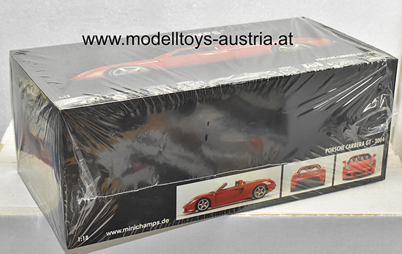 Porsche Carrera GT 2004 rot 1:18