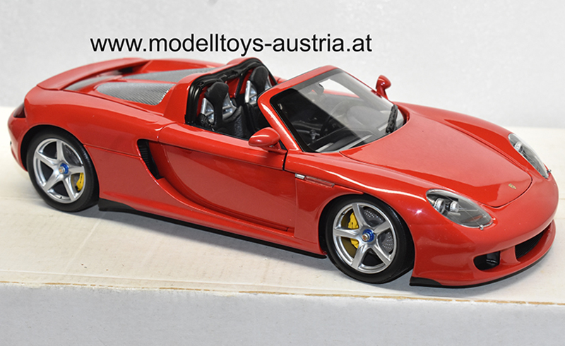 Porsche Carrera GT 2004 rot 1:18