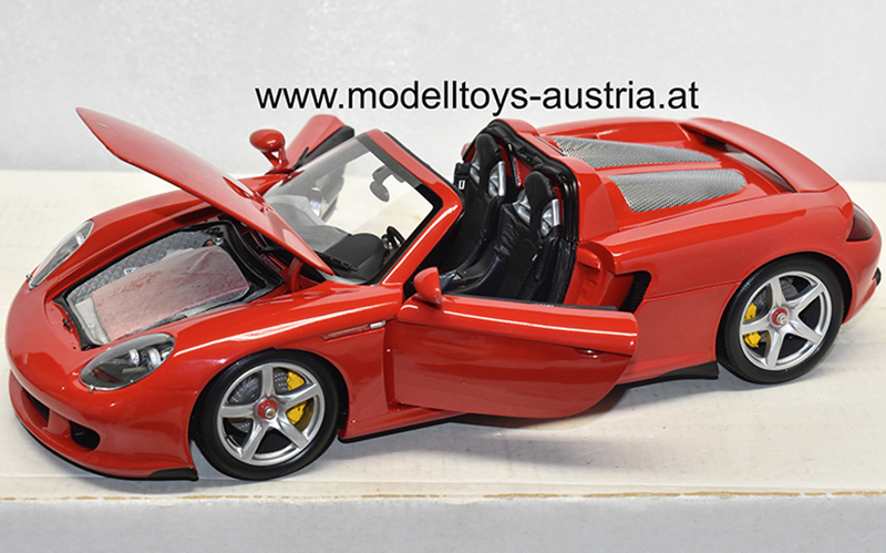 Porsche Carrera GT 2004 rot 1:18