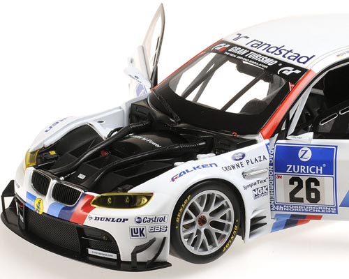 BMW E92 Coupe M3 GT2 2010 Nürburgring WERNER / MÜLLER / PRIAULX / ADORF 1:18