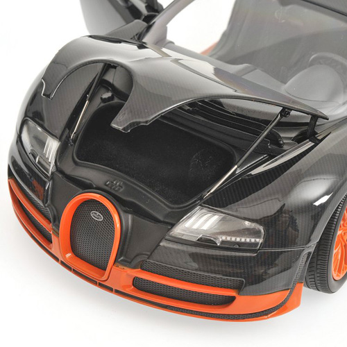 Bugatti EB 16.4 Veyron SUPER SPORT 2010 WELTREKORD Carbon 1:18