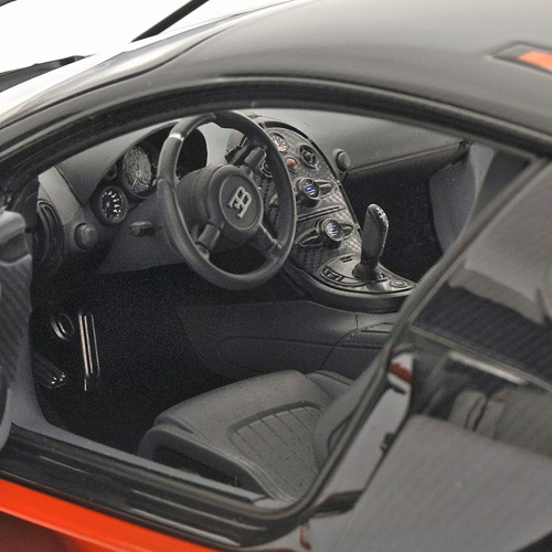Bugatti EB 16.4 Veyron SUPER SPORT 2010 WELTREKORD Carbon 1:18