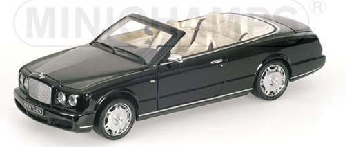 Bentley Azure Cabrio 2006 schwarz 1:18