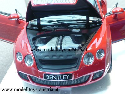 Bentley Continental GT Coupe 2008 rot 1:18