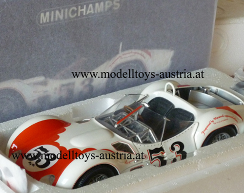 Maserati Birdcage Tipo 61 1960 Sieger Riverside Bill KRAUSE 1:18