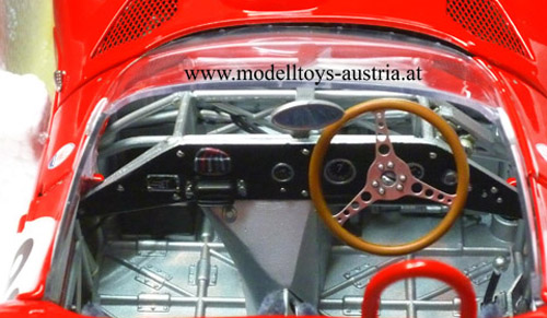 Maserati Birdcage Tipo 61 1960 Riverside Carroll SHELBY 1:18