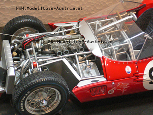 Maserati Birdcage Tipo 61 1960 Riverside Carroll SHELBY 1:18