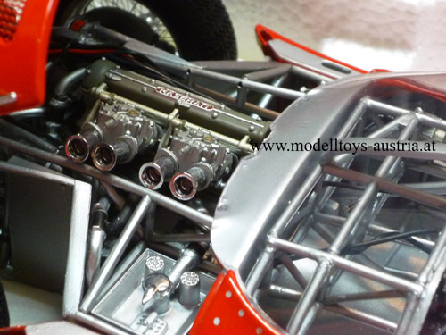 Maserati Birdcage Tipo 61 1960 Riverside Carroll SHELBY 1:18