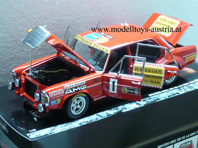 Mercedes 300 SEL 6.8 AMG 1972 Nürburgring HEYER / BETZLER 1:18