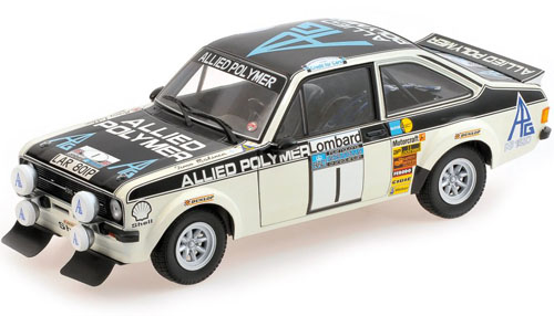 Ford Escort II RS 1800 1975 Rally Sieger RAC Lombard Timo MÄKINEN / Henry LIDDON 1:18