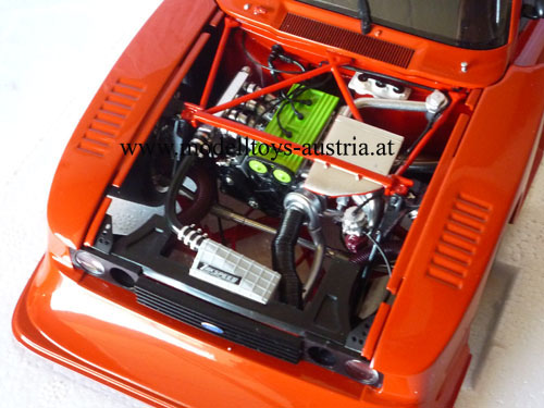 Ford Capri Turbo Gr.5 1979 PLAIN BODY rot 1:18 Minichamps